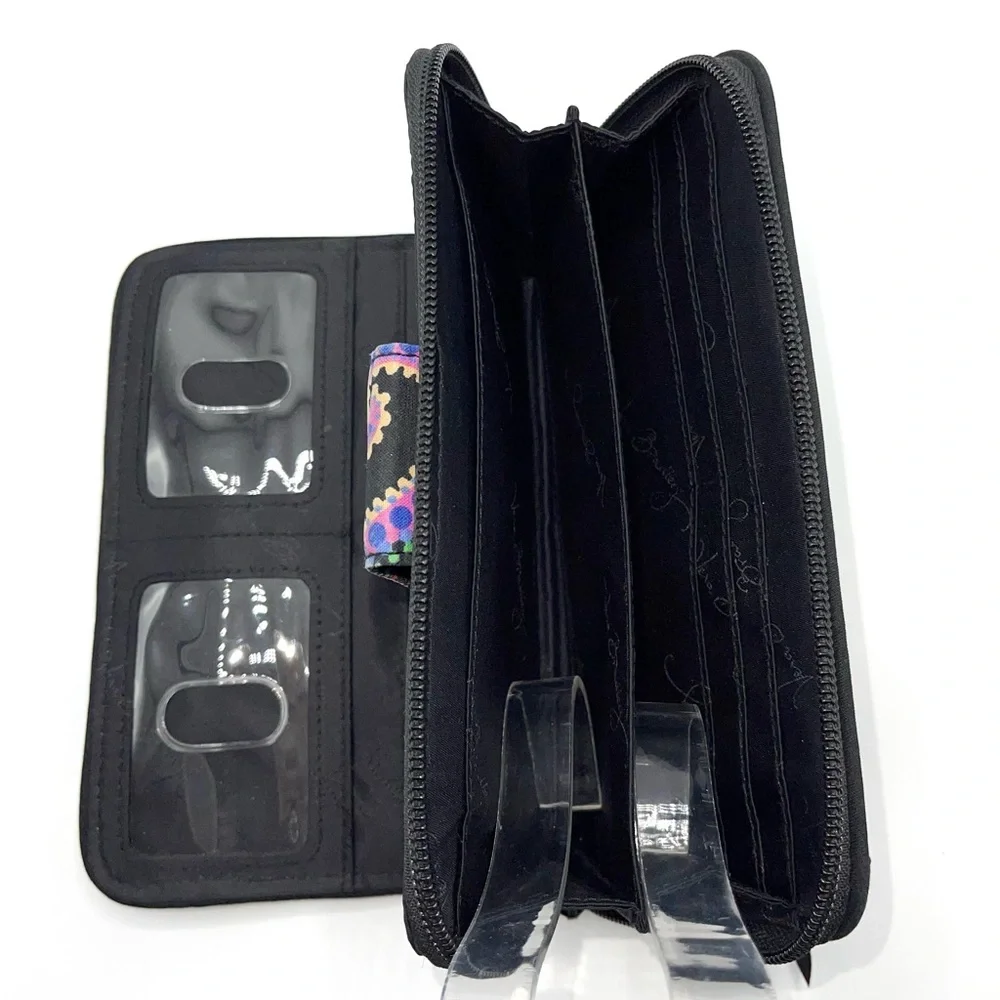 Vera Bradley Kiev Paisley Turn-lock Wallet